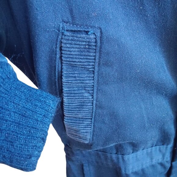 Mens 38 Small Vintage Coveralls 70's Sears Work & Leisure Blue Mechanic Cosplay - Picture 6 of 9